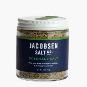 Jacobsen Salt co Fresh Rosemary Infused Sea Salt – Hidden Lake