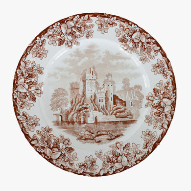 vintage transferware plate