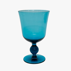 vintage turquoise pedestal urn vase