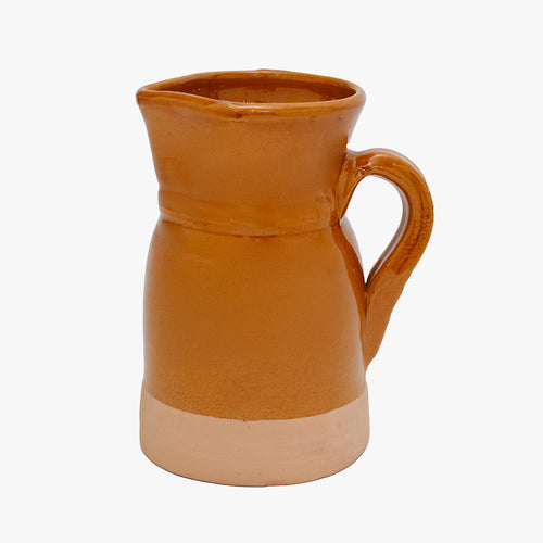 vintage stoneware pitcher