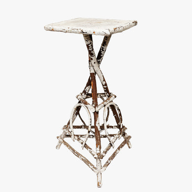 vintage twig plant stand/side table