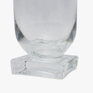 vintage Art Deco crystal drinking glass