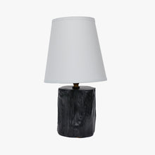 Load image into Gallery viewer, Carol Leskanic + Milton Market faux bois lamp