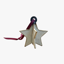 Load image into Gallery viewer, Dumais Made star ornament