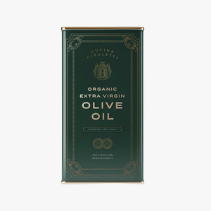 Cucina Cipoletti organic extra virgin olive oil tin