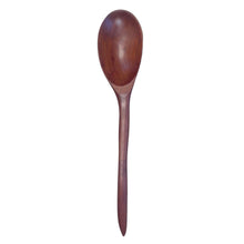 Load image into Gallery viewer, hand carved large wood spoon, oval