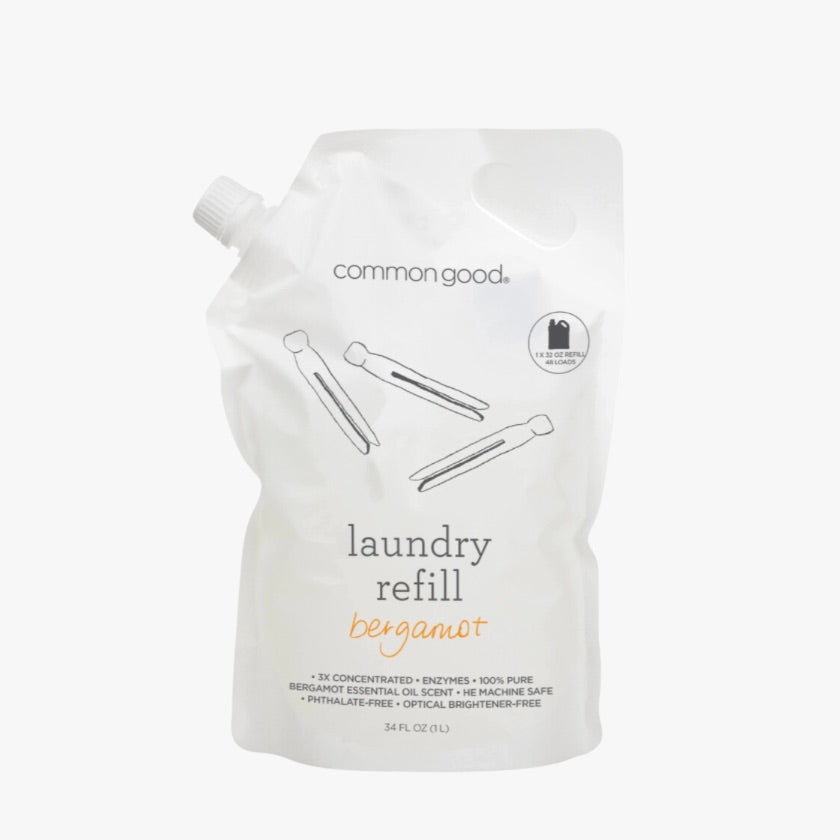 Common Good laundry soap refill pouch